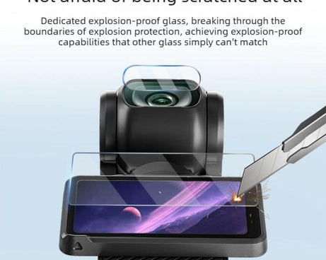 3pcs Anti-Scratch Camera Screen Film, For DJI Osmo Pocket 4 Standard Tempered Glass, For DJI Osmo Pocket 4 AR Anti-Reflective Glass