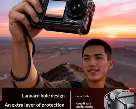 For DJI Osmo Action 3 / 4 / 5 Pro Cage Frame Action Camera Aluminum Alloy Protective Case