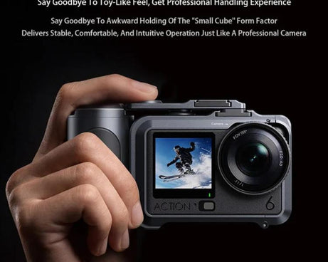 For DJI Osmo Action 6 DJ-6 Detachable Magnetic Camera Cage Frame Cover