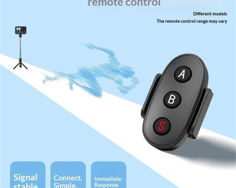 D09 3-Button BT Remote Control For DJI, Insta360, GoPro And Other Action Cameras, Smartphones
