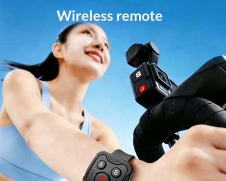 D10 Wireless Controller BT Remote Control For DJI Action, GoPro, Insta360 Action Cameras