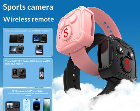 D10 Wireless Controller BT Remote Control For DJI Action, GoPro, Insta360 Action Cameras