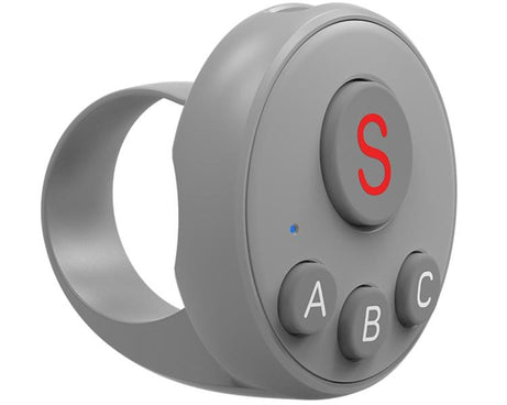 D11 BT Remote Control Ring Wearable Action Camera Controller For DJI Action, GoPro, Insta360 Action Cameras