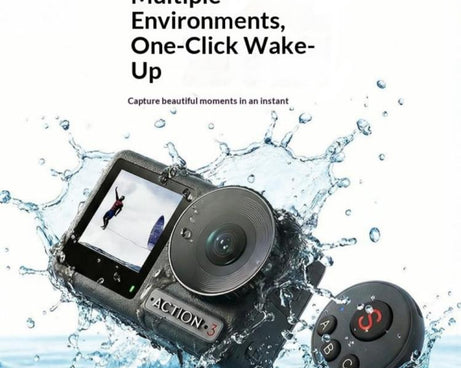 D11 BT Remote Control Ring Wearable Action Camera Controller For DJI Action, GoPro, Insta360 Action Cameras