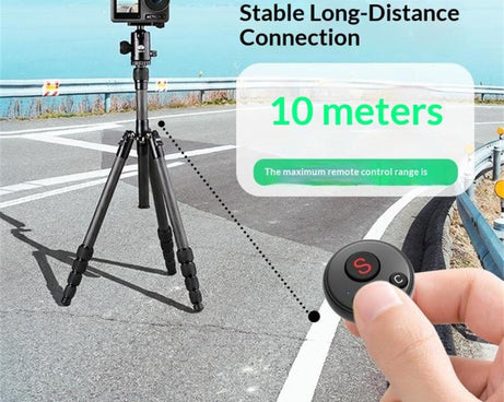 D11 BT Remote Control Ring Wearable Action Camera Controller For DJI Action, GoPro, Insta360 Action Cameras