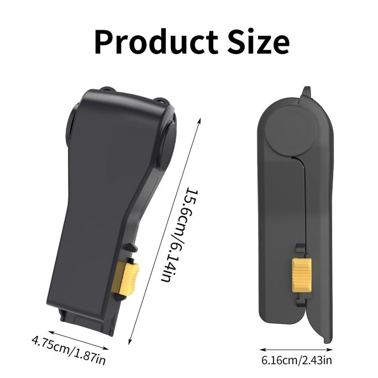 Flip-top Gimbal Protective Cover Semi-open Storage Box 4-filter Slots, For DJI Osmo Pocket 4 / 3