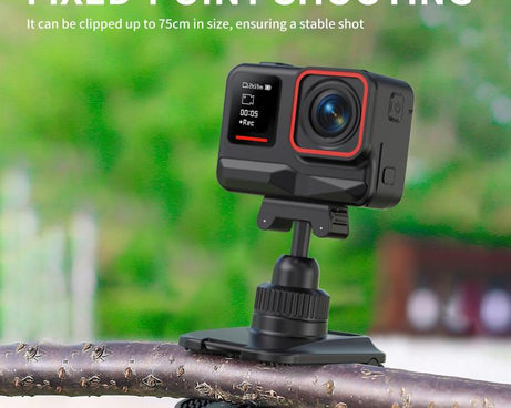 Magnetic Quick-release Backpack Clip 360 Adjustable Shoulder Strap Buckle, For Insta360 Ace / Ace Pro