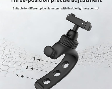 Universal Bracket Elastic Strap Cycling Fixed Mount, For DJI Osmo Action 6
