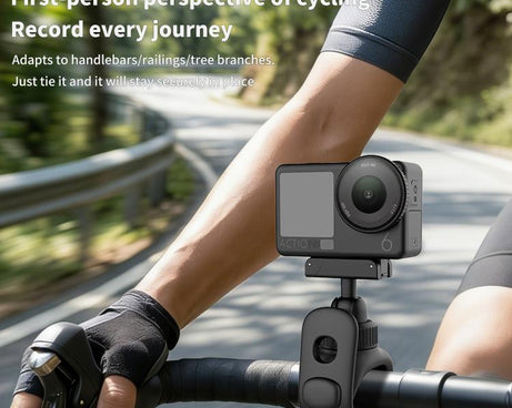 Universal Bracket Elastic Strap Cycling Fixed Mount, For DJI Osmo Action 6
