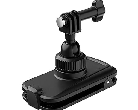 Magnetic 360 Adjustable Quick-Release Backpack Clip for DJI, Insta360, GoPro and Other Action Cameras, For Action Cameras