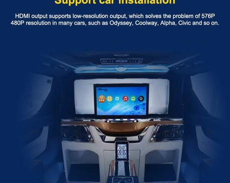 JEDX 4K HD Player Single AD Machine Power on Automatic Loop Play Video PPT Horizontal And Vertical Screen U Disk SD Play