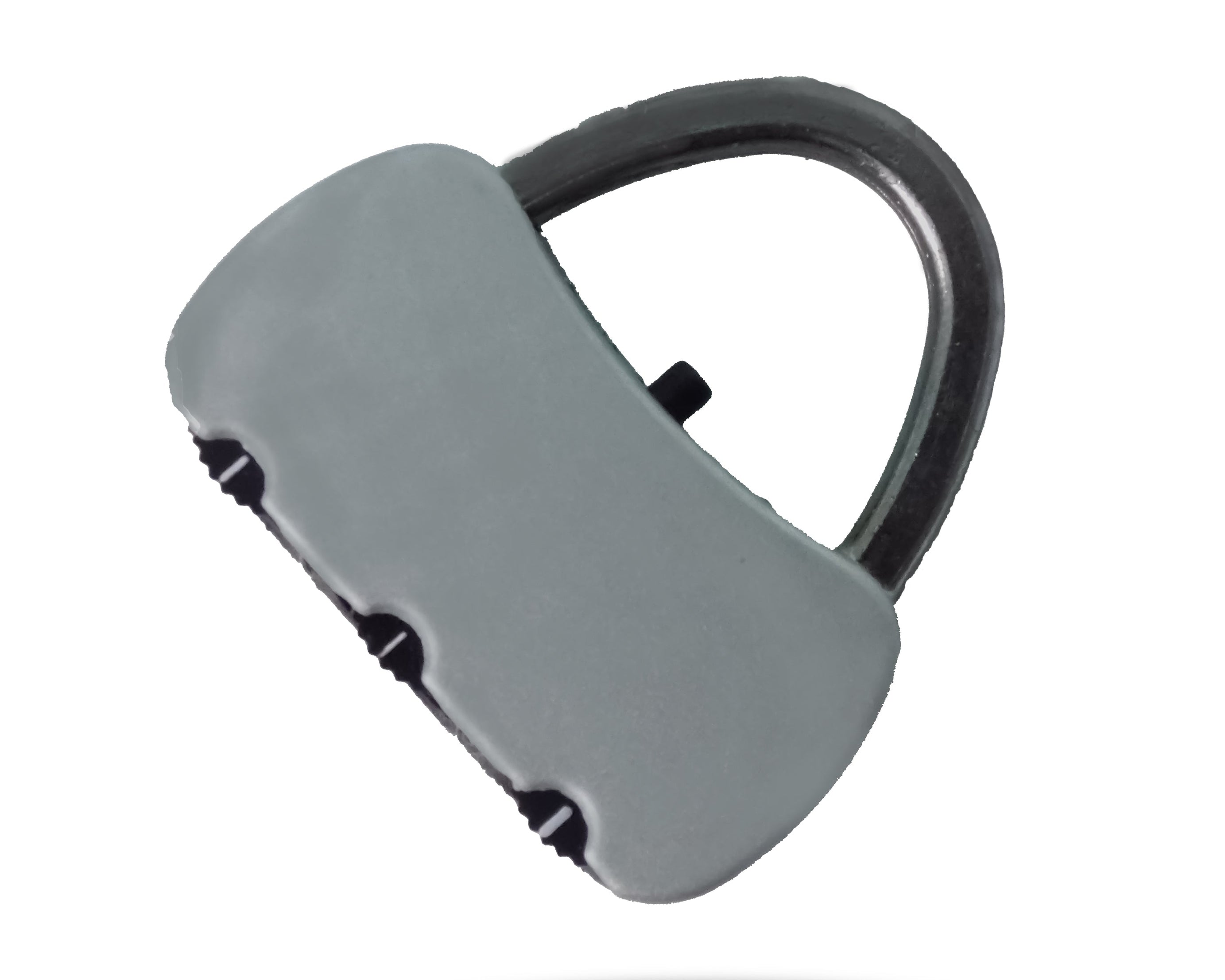 Combination padlock in stainless steel with reset option