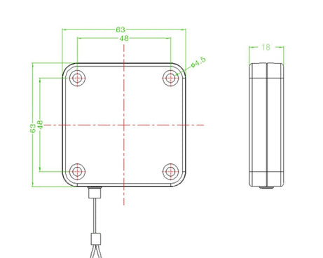 Universal 4m Anti-theft Cable Box VIVE Wire Rope Telescopic Cable Box