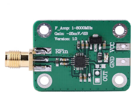 AD8318 RF Logarithmic Detector 1-8000MHz Dynamometer 70dB RSSI Measurement Power Meter
