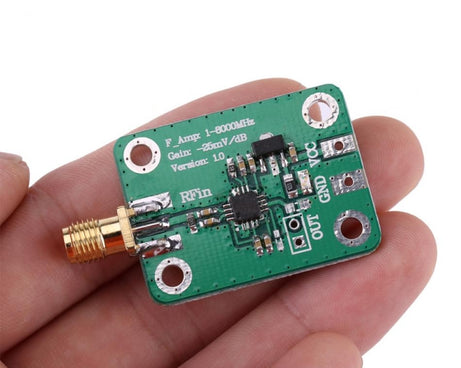 AD8318 RF Logarithmic Detector 1-8000MHz Dynamometer 70dB RSSI Measurement Power Meter