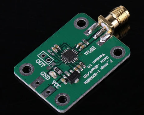 AD8318 RF Logarithmic Detector 1-8000MHz Dynamometer 70dB RSSI Measurement Power Meter