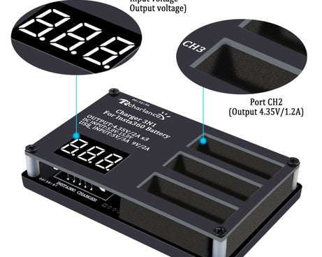 Micro USB 3 PCS Battery Charger for Insta360 ONE X Panoramic Camera, Eu Plug, Us Plug