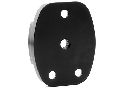 4 Holes Aluminum Quick Release Tripod Mount Base For Sports Camera, Black, Black Embedded Nut