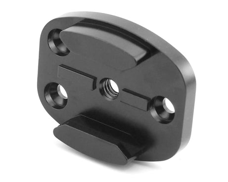 4 Holes Aluminum Quick Release Tripod Mount Base For Sports Camera, Black, Black Embedded Nut