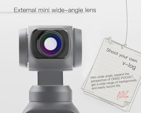 Original Magnetic Interface Augmenting Lens for DJI Pocket 2 / Osmo Pocket, For DJI Pocket 2 / Osmo Pocket
