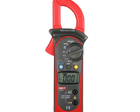 UNI-T UT201 400A Digital Clamp Multimeter AC/DC Voltage Detector, UT201 400A