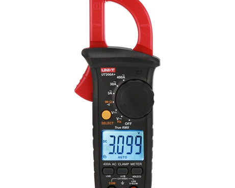 Digital Clamp Multimeter AC/DC Voltage Detector Frequency Resistance Tester, UT200A+ 400A, UT200B+ 600A