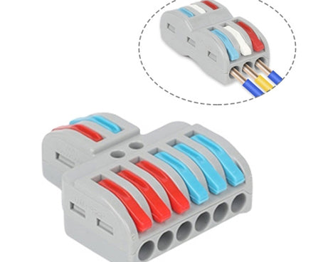 SPL-2 2 In 3 Out Colorful Quick Line Terminal Multi-Function Dismantling Wire Connection Terminal, SPL-2 2 In 3 Out, SPL-3 3 In 3 Out, SPL-42 2 In 4 Out, SPL-62 2 In 6 Out, SPL-63 3 In 6 Out, SPL-93 3 In 9 Out, LT-624 2 In 4 Out, LT-626 2 In 6 Out     ...