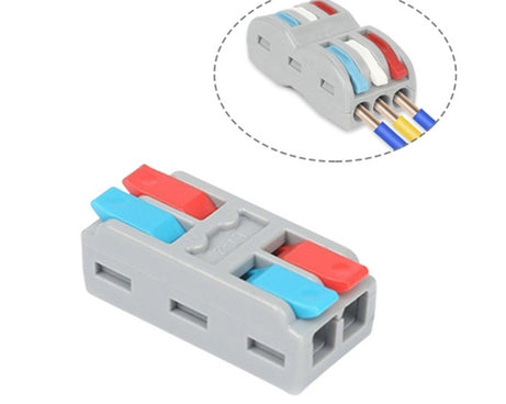 SPL-2 2 In 3 Out Colorful Quick Line Terminal Multi-Function Dismantling Wire Connection Terminal, SPL-2 2 In 3 Out, SPL-3 3 In 3 Out, SPL-42 2 In 4 Out, SPL-62 2 In 6 Out, SPL-63 3 In 6 Out, SPL-93 3 In 9 Out, LT-624 2 In 4 Out, LT-626 2 In 6 Out     ...