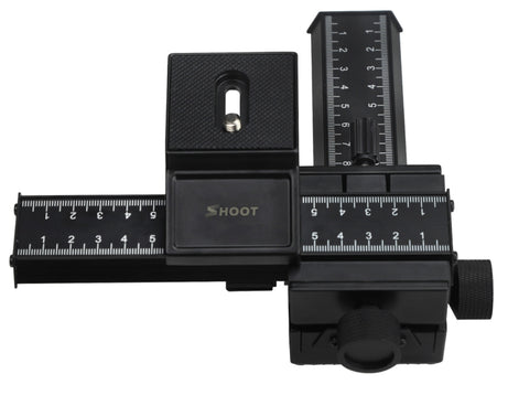 Shoot 4-Way Macro Focusing Focus Rail Slider / Close-Up Shooting Rail Slider