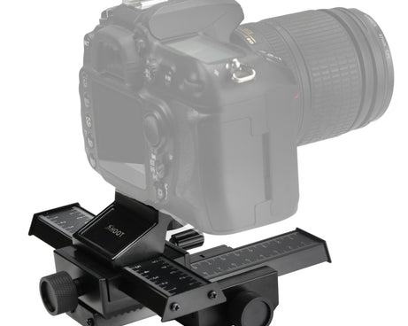 Shoot 4-Way Macro Focusing Focus Rail Slider / Close-Up Shooting Rail Slider