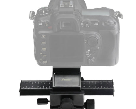 Shoot 4-Way Macro Focusing Focus Rail Slider / Close-Up Shooting Rail Slider