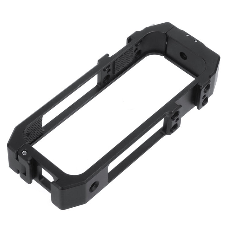For Insta360 One X-2 Metal Camera Vertical Cage Protection Frame with Cold Shoe, For Insta360 One X-2