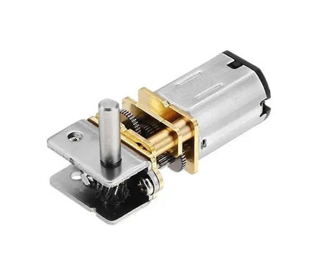 GW12N20 Worm Gear Low Speed Motor Ultra Mini Gear Power-Off Self-Locking Motor For Smart Car Robot, 6V 10RPM, 6V 30RPM, 6V 55RPM, 6V 100RPM, 12V 20RPM, 12V 60RPM, 12V 110RPM, 12V 200RPM
