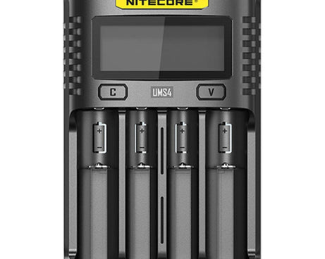NITECORE Smart LCD Display Automatically Activates Repair USB 4-Slot Charger
