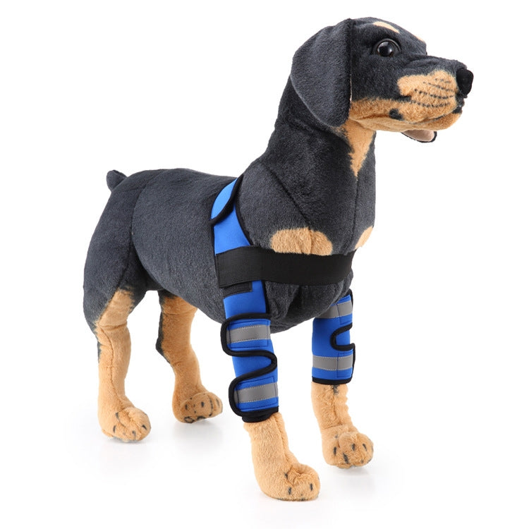 Pet Dog Leg Knee Guard Surgery Injury Protective Cover, S, M