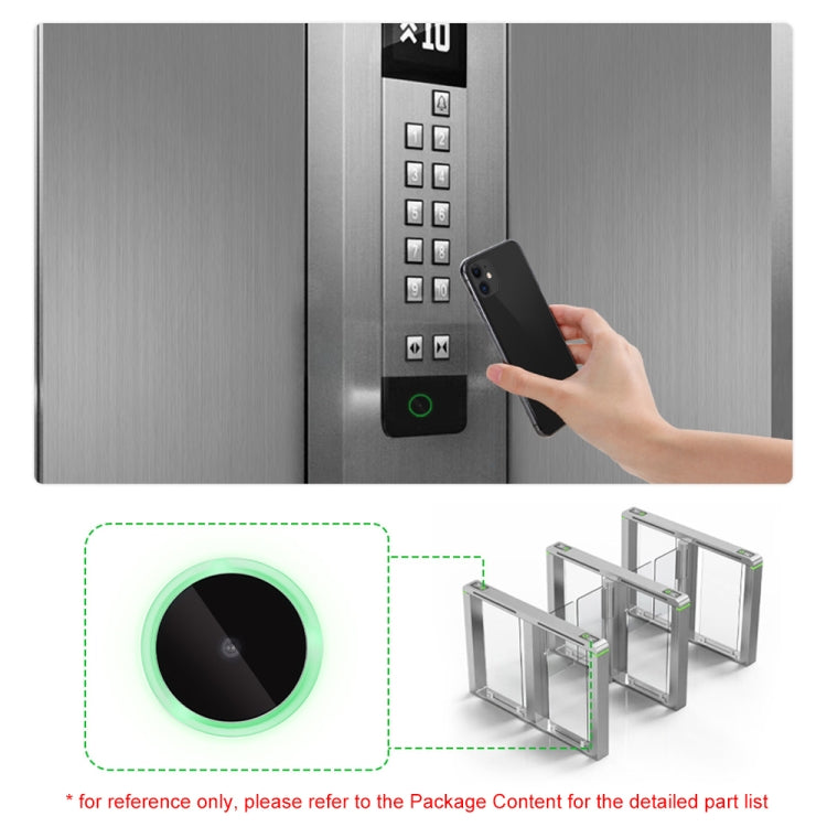 Waveshare 25515 Round 2D Codes Scanner Module Barcode/QR Code Reader, With LED Indicator, 25515