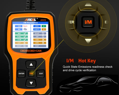 ANCEL AD410 OBD2 Car Universal Auto Diagnostic Scanner, ANCEL AD410