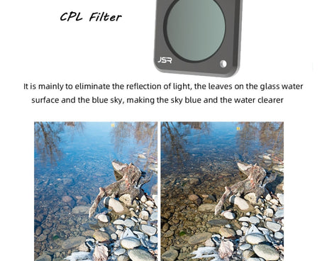 JUNESTAR Action Camera Filters For DJI Action 2,Style:, MCUV, CPL, ND4, ND8, ND16, ND32, ND64, ND1000, ND8PL, ND16PL, ND32PL, ND64PL, Macro 10X, Night, Star, CS-3IN1, CS-4in1, CS-4in1 (NDPL), CS-6IN1, CS-8in1