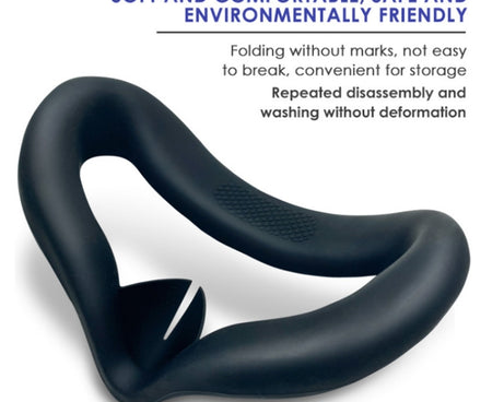 6 PCS/Set For Meta Quest Silicone All-Inclusive Console Controller Cover, White, Blue, Black, Red