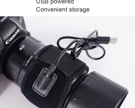 DJ-006 Camera USB Degrader Lens Diving Material Warm Belt, Camera USB Degrader