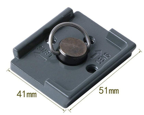 JMSUZ 200PL-14 For Manfrotto Camera Tripod Head Quick Release Plate Base