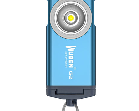 WUBEN G2 Strong Light LED Flashlight USB Outdoor Campers And Household Super Bright Key Chain Light, WUBEN G2 Green, WUBEN G2 Blue, WUBEN G2 Black