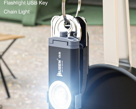 WUBEN G2 Strong Light LED Flashlight USB Outdoor Campers And Household Super Bright Key Chain Light, WUBEN G2 Green, WUBEN G2 Blue, WUBEN G2 Black