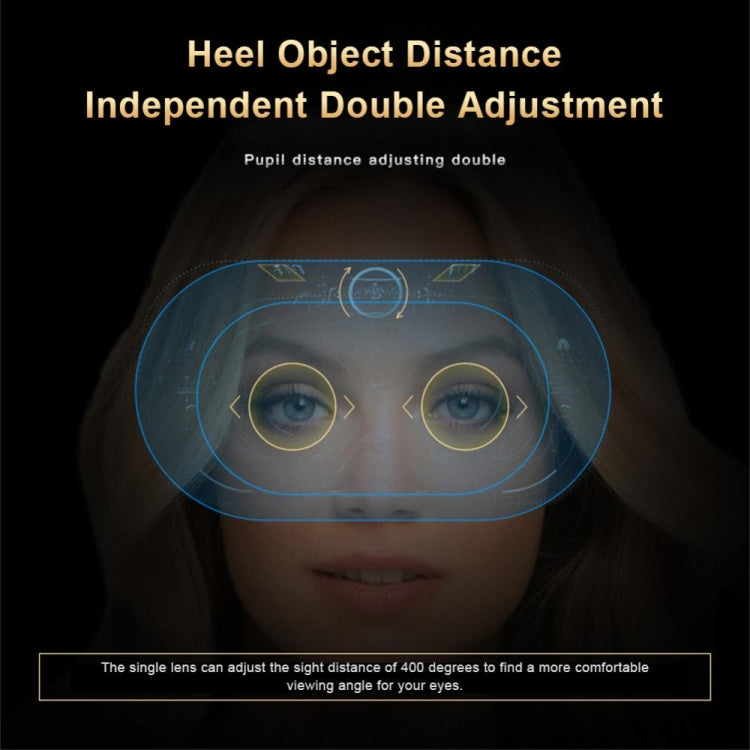 VRSHINECON G05 5th 3D VR Glasses Virtual Headset Digital Glasses, G05 White