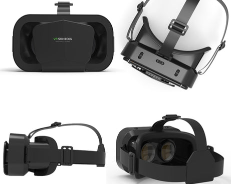 VRSHINECON G10 Headwear 3D Virtual VR Glasses, G10 Black