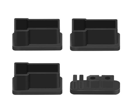 For DJI Avata CQT 913407 Battery Body Contact TPU Dust-proof Plugs Moisture Protection Cover, 4PCS/Set
