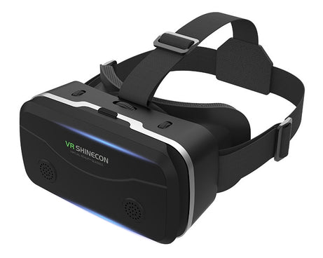 VRSHINECON G15 Helmet Virtual Reality VR Glasses All In One Game Phone 3D Glasses(White)