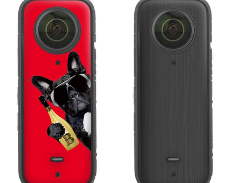 Sunnylife IST-TZ485 For DJI Insta360 X3 Panoramic Camera PVC Protection Scraper Film Stickers