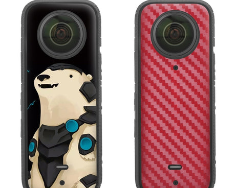 Sunnylife IST-TZ485 For DJI Insta360 X3 Panoramic Camera PVC Protection Scraper Film Stickers