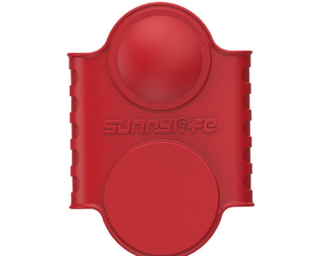 For Insta360 One X2 Sunnylife ST-Q9420 Silicone Protective Case, For Insta360 One X2 Red Lens Screen Case, For Insta360 One X2 Black Lens Screen Case